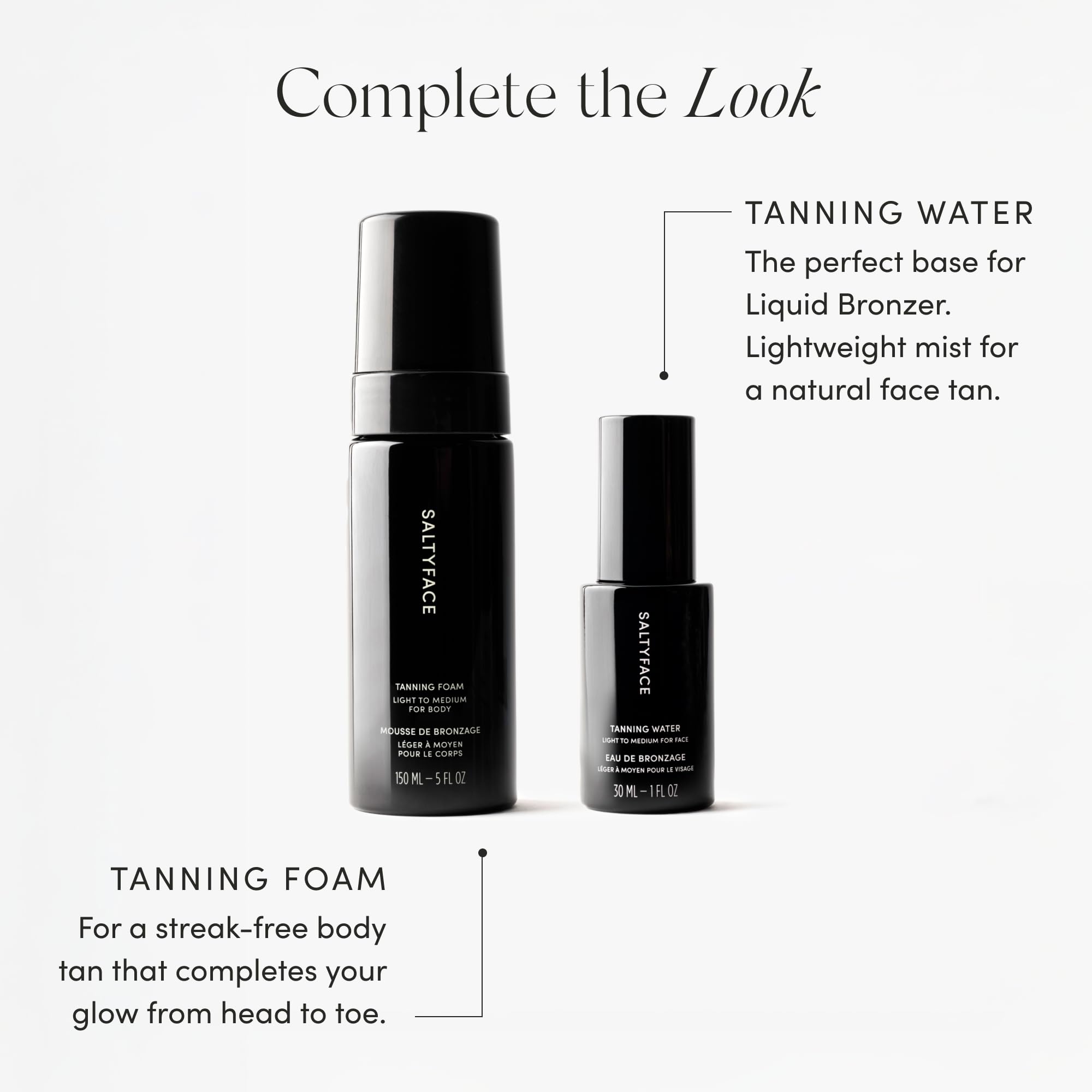 SALTYFACE Liquid Bronzer Drops with Hyaluronic Acid & Niacinamide