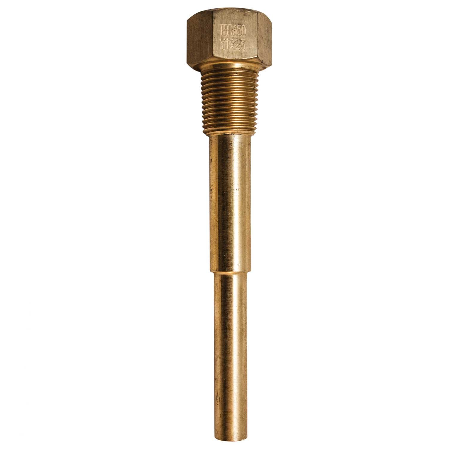 Doigt de gant Winters TBR en laiton brossé pour thermomètre à tige de 15,2 cm