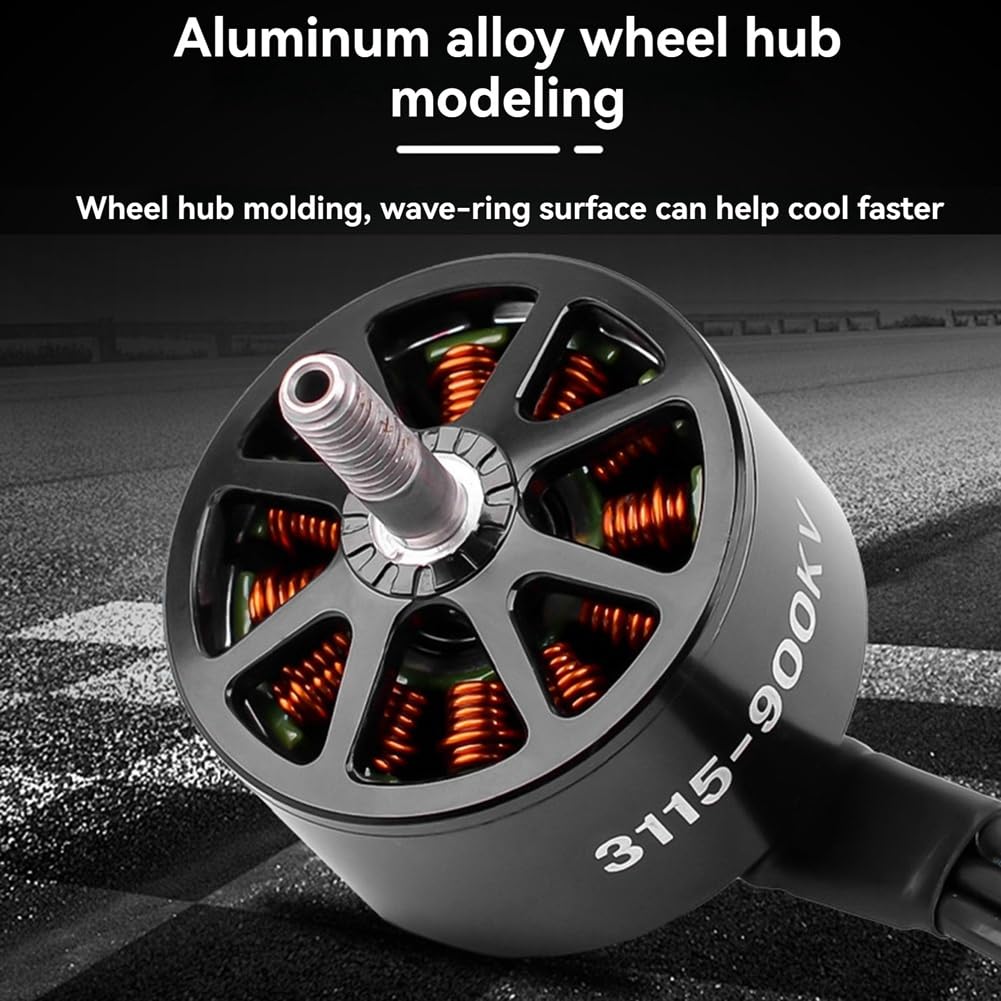 3115 900kv Brushless Motor Modellflugzeug Brushless Motor Modellflugzeug Drohne Brushless Motor Geeignet für FPV Racing Drohne