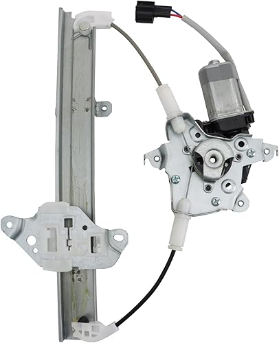 Miniatura 39 de TRQ Regulador y motor de ventana eléctrica del lado del conductor, parte trasera izquierda, compatible con Ford Escape 2008-2012, Mazda Tribute