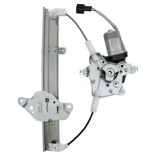 Vista 146 de TRQ Elevalunas eléctrico trasero derecho y conjunto del motor del lado del pasajero Compatible con Ford Escape 2008-2012 Mazda Tribute Mercury