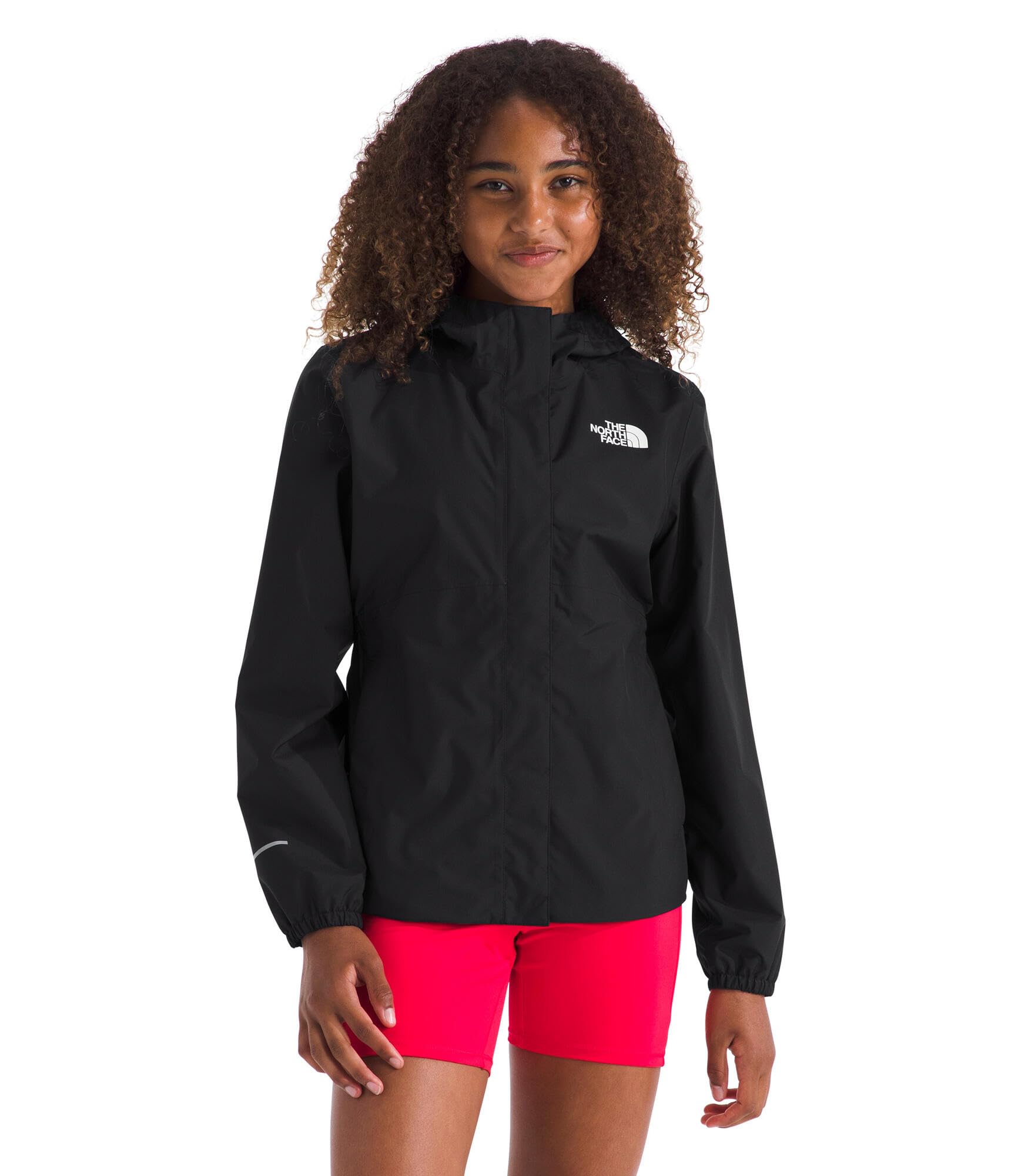 The North Face Girls Antora Rain Jacket, Virtual Blue, 176
