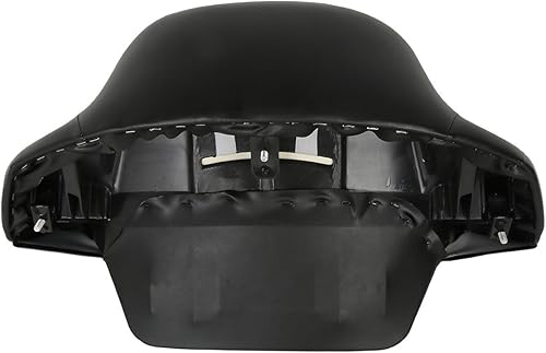 Miniatura 8 de XMTMOTO Vivid Black King Tour Pack Kit Tour, paquete turístico+portaequipajes+respaldo+luz trasera de freno LED para Harley Davidson Touring Road