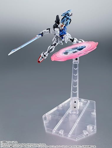 Miniatura 9 de TAMASHII NATIONS - Traje móvil Gundam Seed - AQME-X02 Sword Striker y Set de Partes de Efecto ver. A.N.I.M.E., Figura de Bandai Spirits The Robot