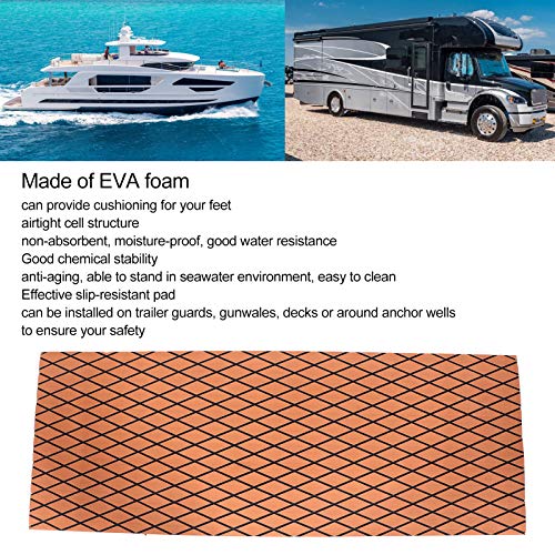 Dekmat, eenvoudige installatie EVA-schuim EVA-schuimvloeren, antislip voor boot RV-aanhangwagen Maritieme omgeving - Image 6