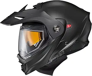 ScorpionEXO AT960 Cold Weather Snowmobile Modular Helmet with Dual Pane Shield, Bluetooth Speaker Pockets, and Breath Box