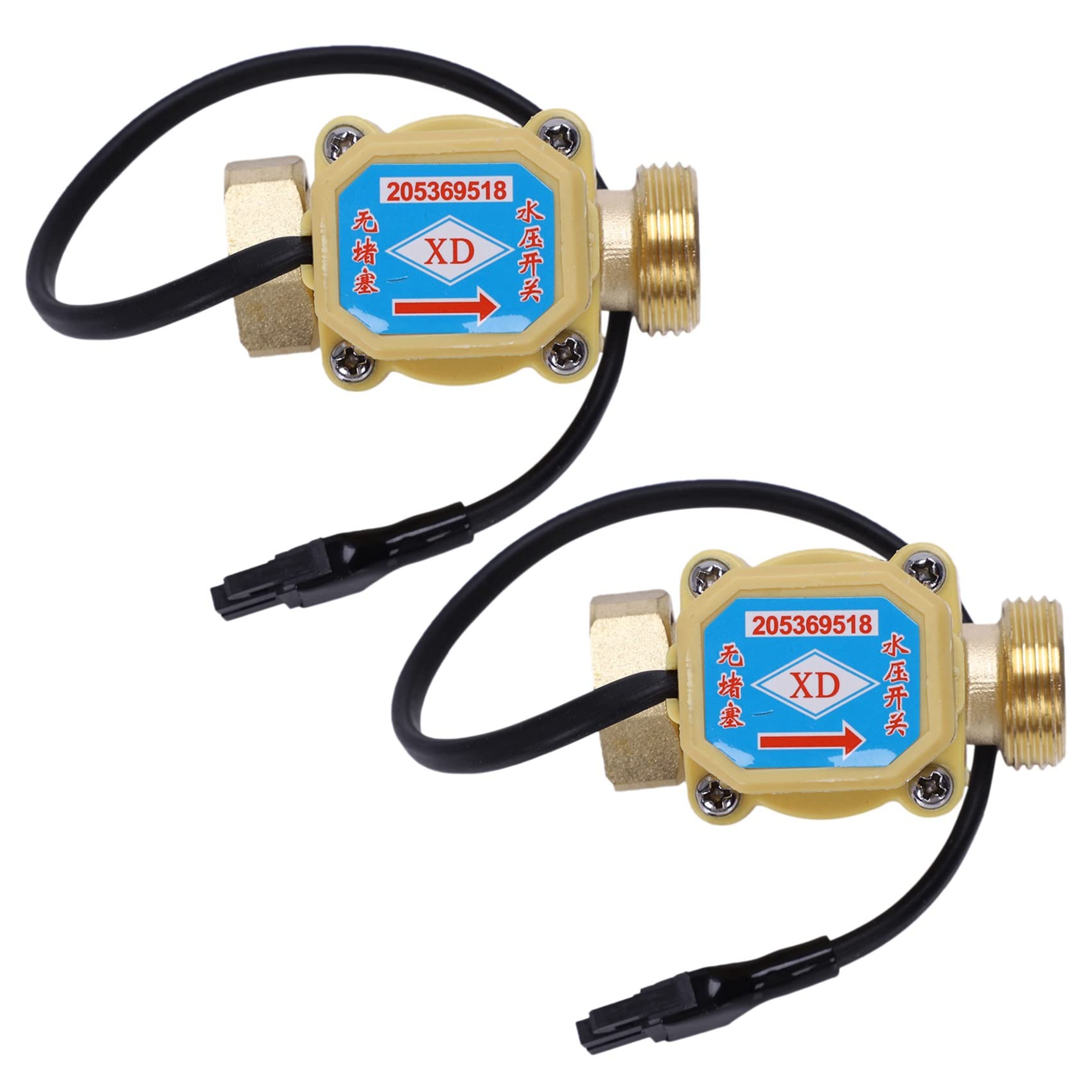 Interruptor del sensor de flujo para automatizar calentadores de agua y bombas de 120W