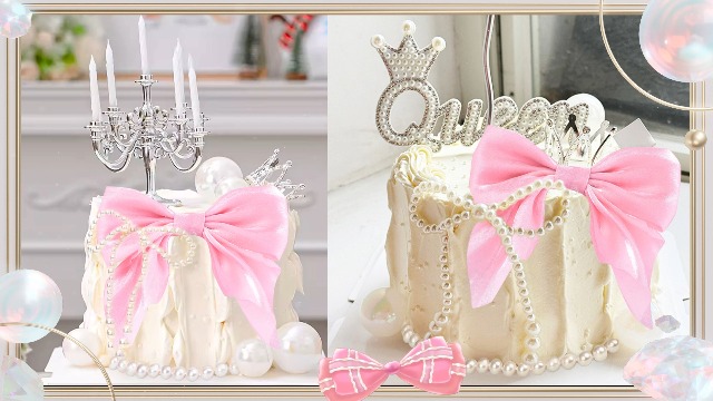 Pink Bow Party Decor Teling 48 Pcs Pink Bow Hanging Swirls Decorations Girl Bow Birthday Party Coquette Bows Decoration