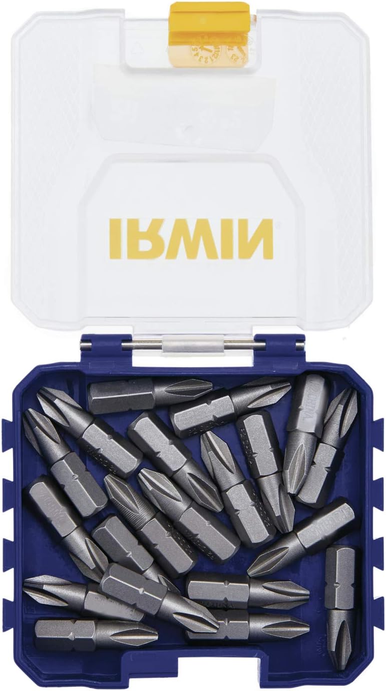 IRWIN IWAF121PH220D 20 pc. Standard Fastening Phillips #2 Set