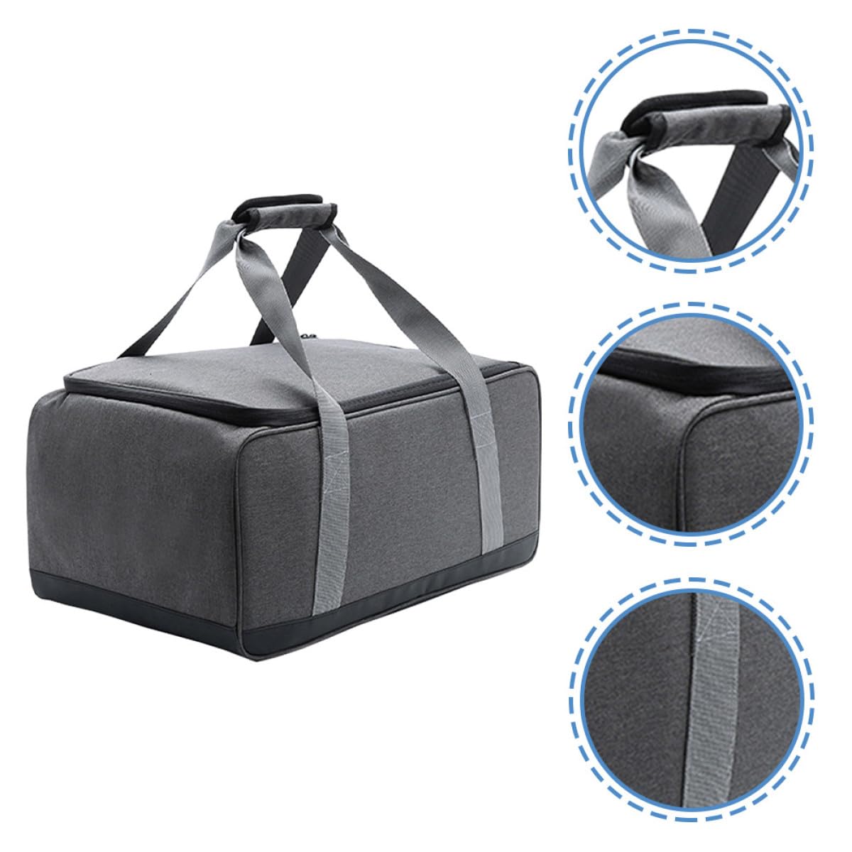 HEMOTON Housse de Rangement Multifonctionnelle pour Réchaud et Ustensiles de Cuisine de Camping Poche d'alimentation Résistante et Portable pour Aventures Plein Air