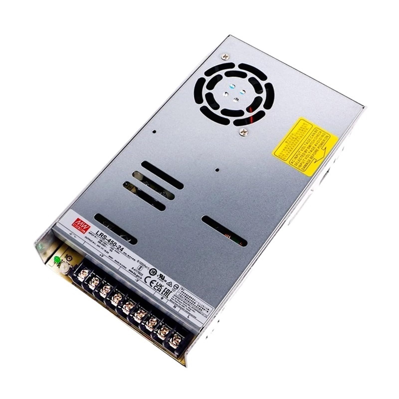 Zasilacz LED 450 W 24 V Listwa świetlna 12 V Lampy Sterownik LED Certyfikat LED Pudełko Reklama Znak Sklep LOGO Transformator(LRS-450-48V)
