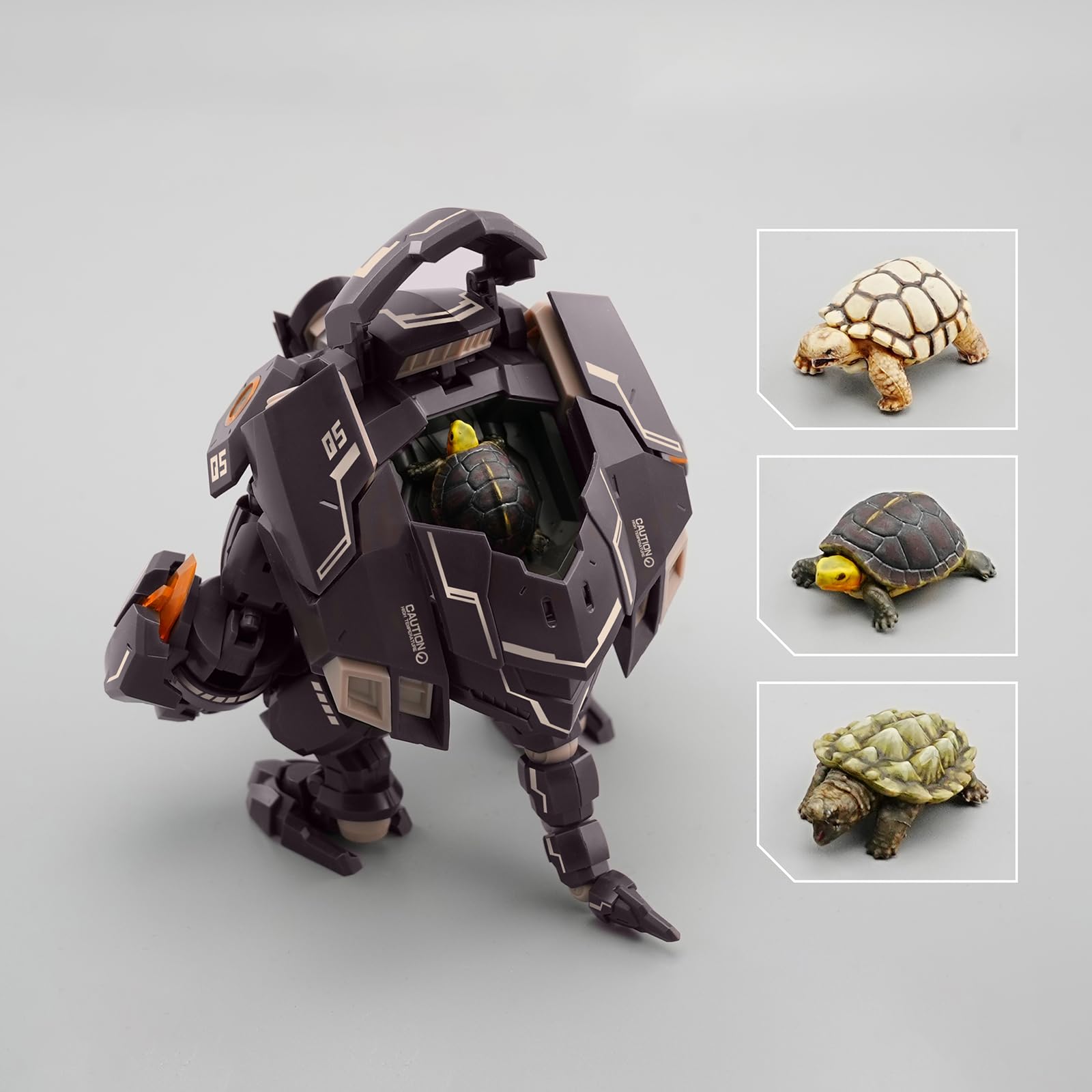 GWTCTOY 1:24 Abnehmbare Mech-Actionfigur, Nummer 57 Manhunter Ground Armor, Höhe 10 cm, Mecha-Actionfiguren-Sammelsets