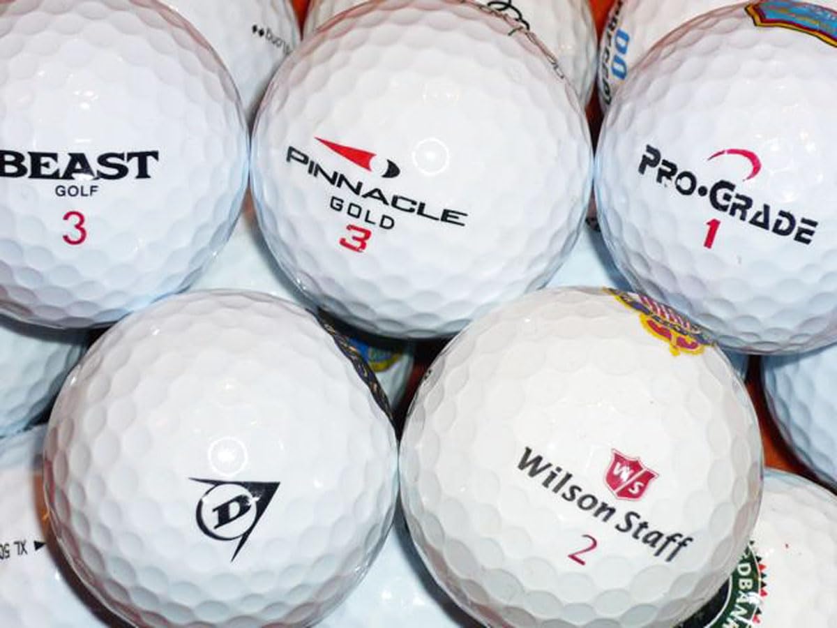 Marcas Mix pelotas de golf AAA/AA en bolsa de red