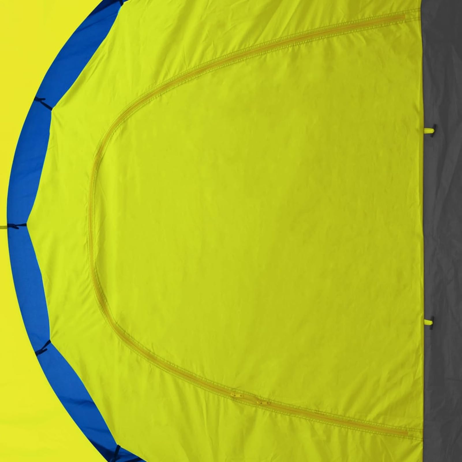 Homgoday Tienda de campaña para 9 Personas Tela Azul y Amarillo Tienda de Campaña para 2 4 Personas Impermeable Instantánea Fácil instalación