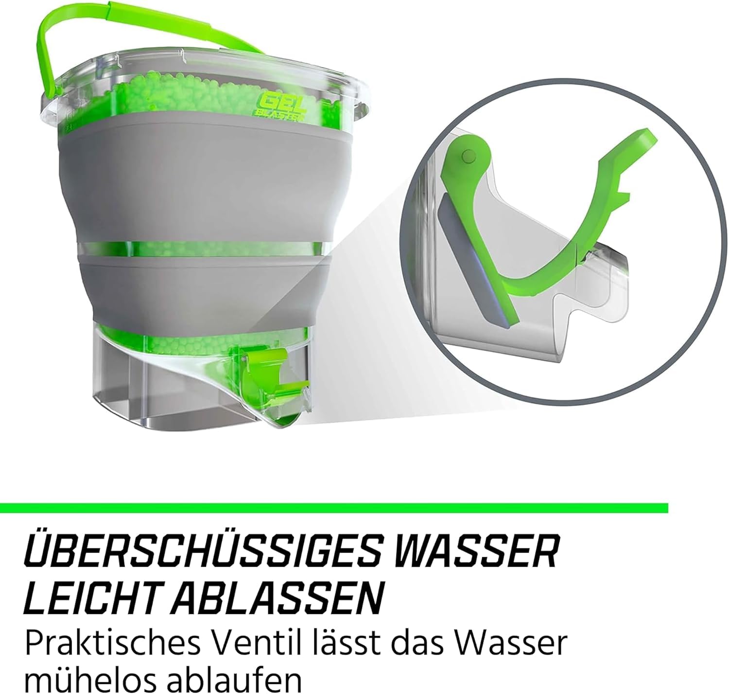 Gel Blaster Gellet Depot - Faltbare Munitionswanne mit Sieb, Ab 14 Jahren