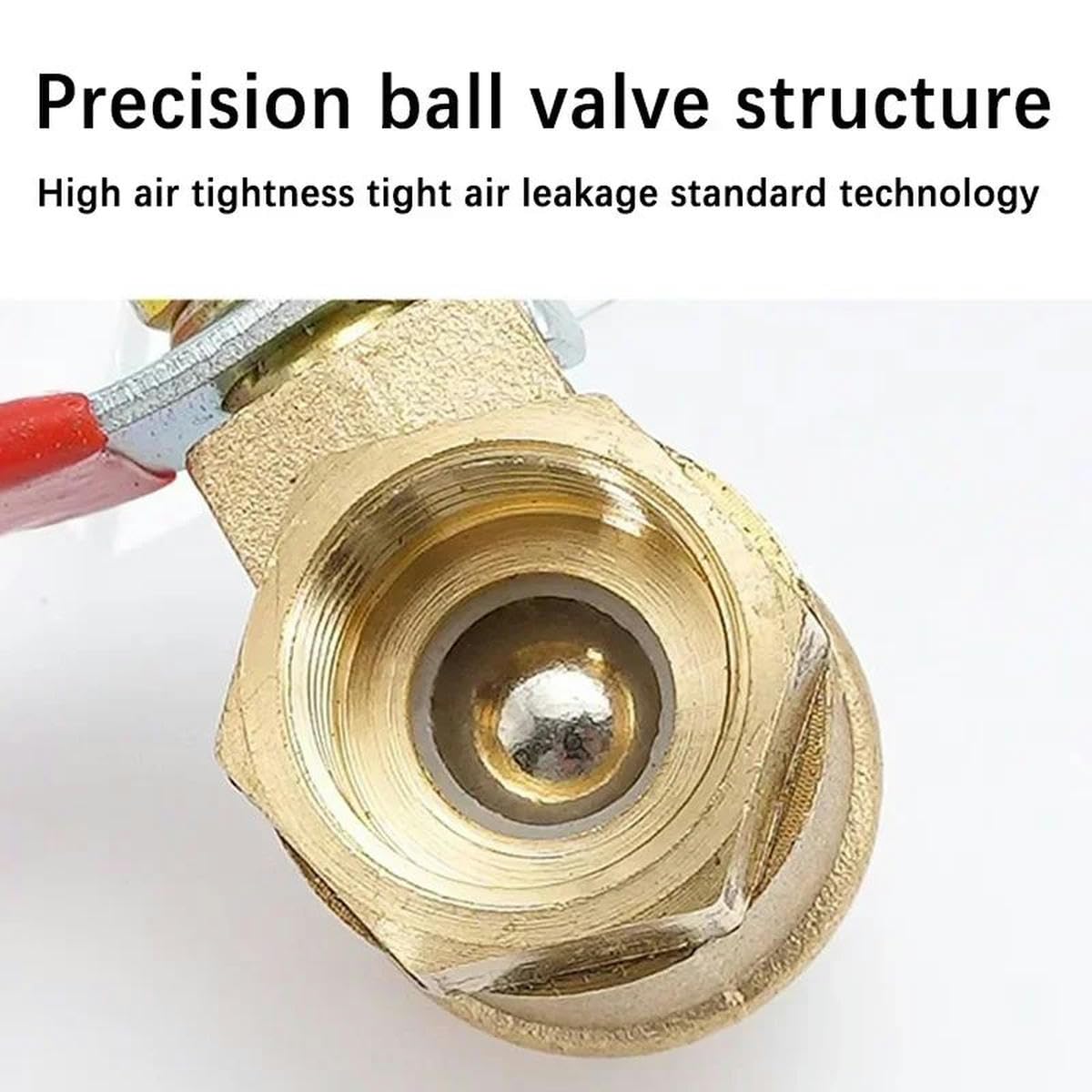 Válvula de bola de latón en línea con conector neumático, púa reductora de manguera para agua, aceite, aire, gas, línea de combustible, tubo de cierre, diámetro exterior de 12 mm, 200 unidades