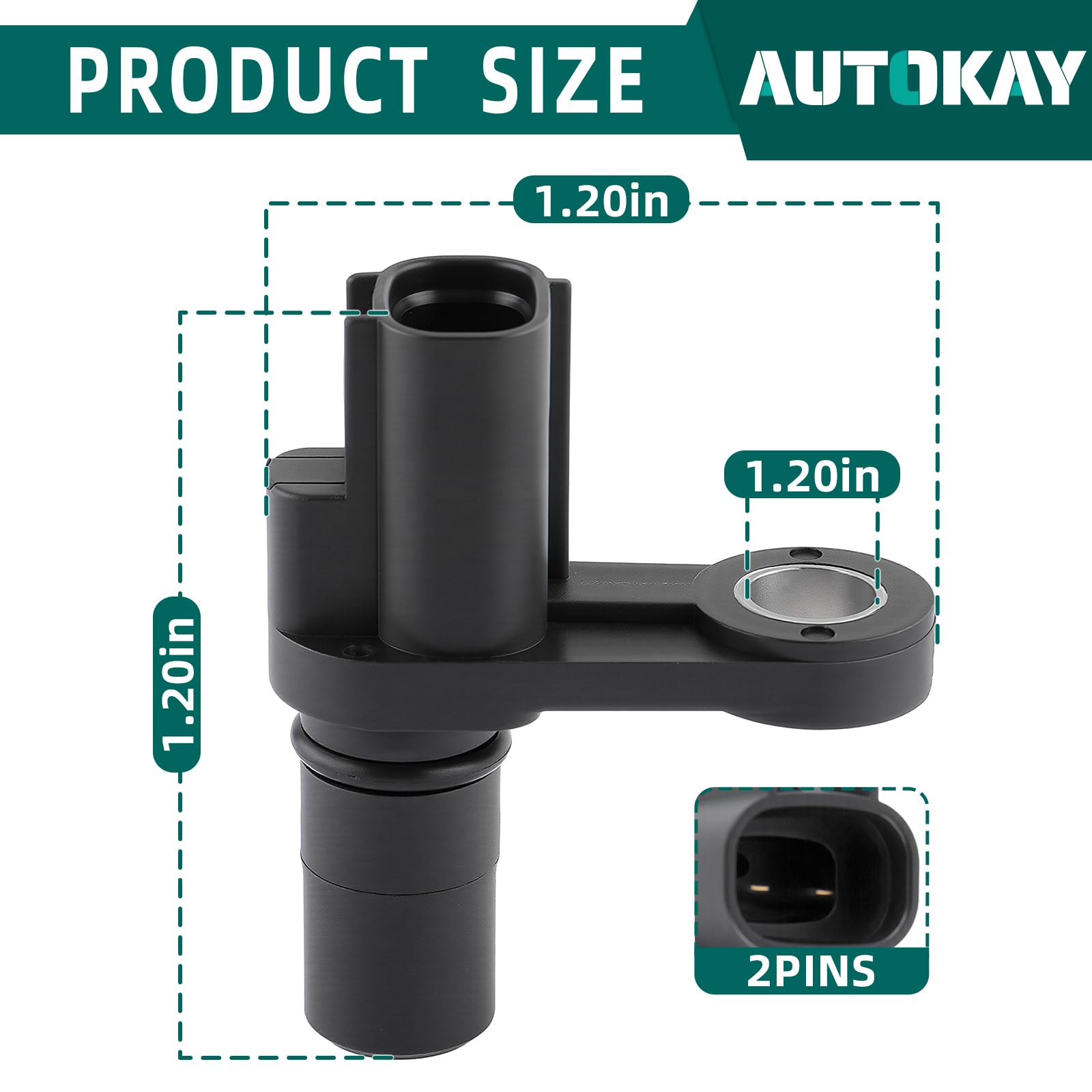 AUTOKAY SU4045 - Sensor de velocidad de salida de transmisión automática para Lexys Es300 Es330 Rx300 Rx330 Rx350 Toyota 4Runner Avalon Camry Celica Corolla Highlander Matrix Rav4 89413-08020