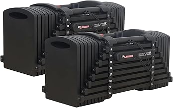 Beginners, welcomed. Japan Brand Block Dumbbell Adjustable Dumbbell 50.7 lbs (23 kg), 55.5 lbs (26 kg), 86.5 lbs (42 kg), TOPFILM