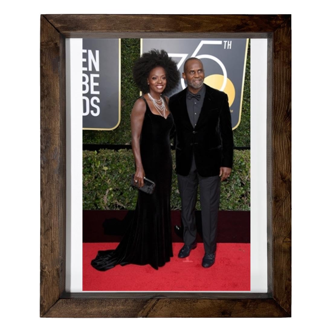 Viola Davis - 14X17 Full Color Photo Sign With Wood Frame PTR #G1268563