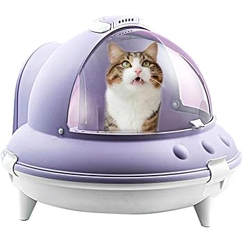 circular cat litter box