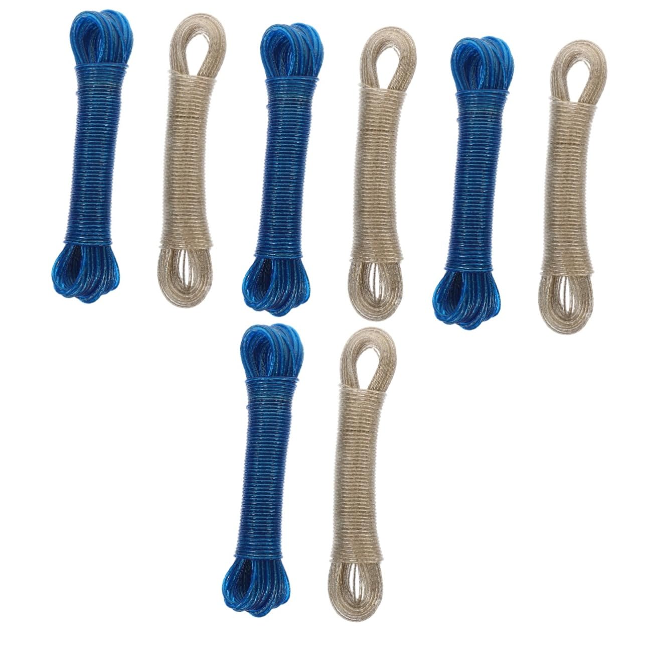 PRETYZOOM 4 Juegos De Tendederos Portátiles para Exteriores Resistentes Al Viento para Ropa De Camping (2 Unidades)