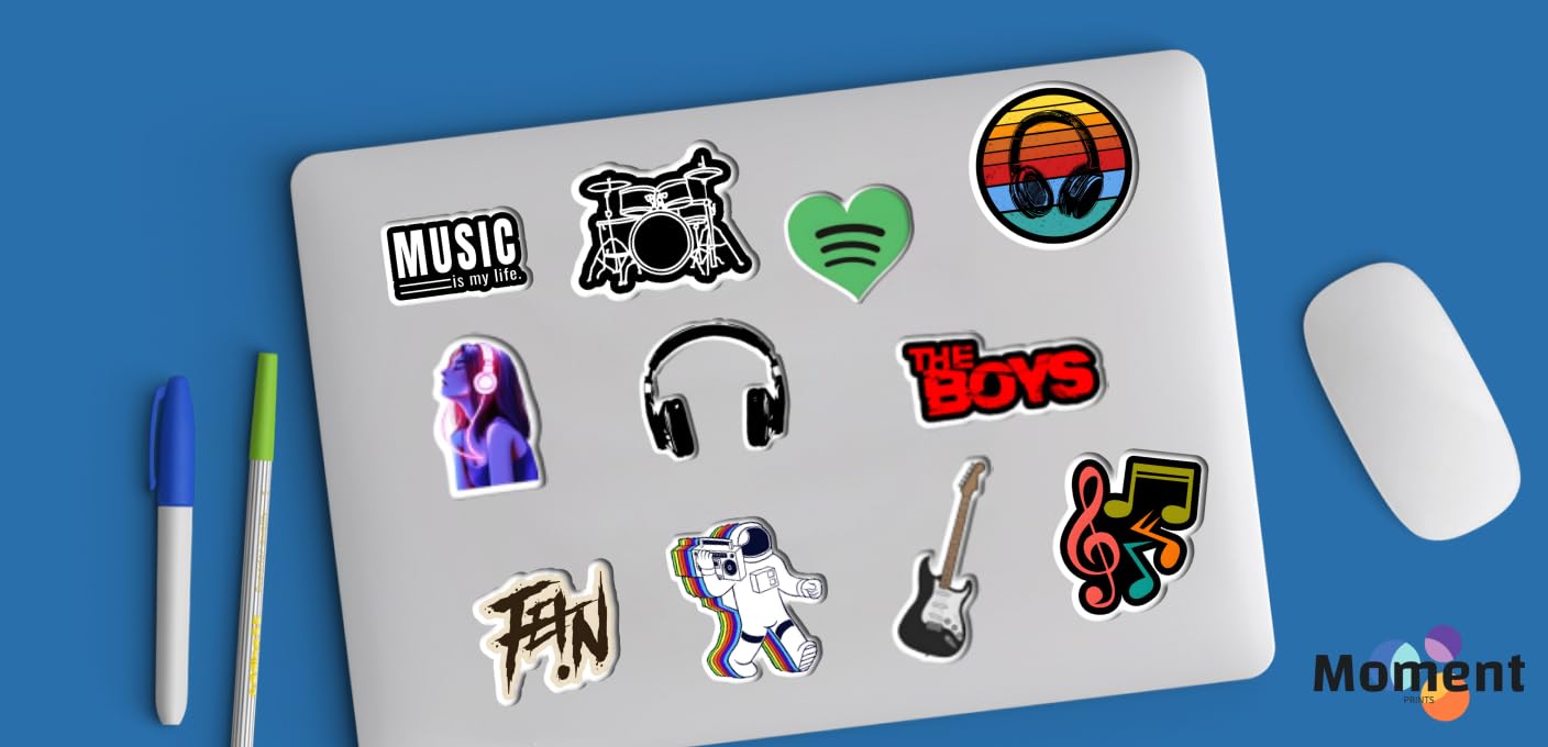Music Stickers Pack - Personalize Your Gear -4