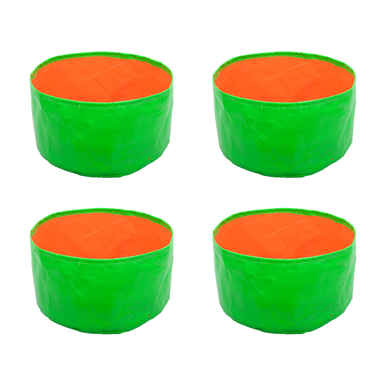 VISIK - HDPE Grow Bags for Gardening | Plants Grow Bags Suitable for Home, Balcony, Terrace, Kitchen & Nursery (Green, Round Shaped, 200GSM 24x9 inch, Pack of 4) (B09CQ2DDMP) Amazon Price History, Amazon Price Tracker