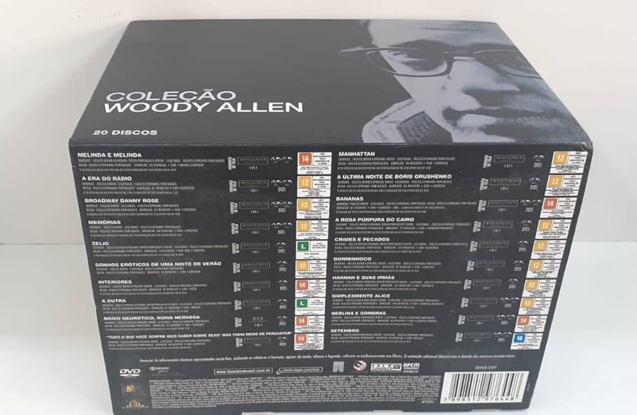 BOX Coleção Woody Allen 20 dvds | Amazon.com.br
