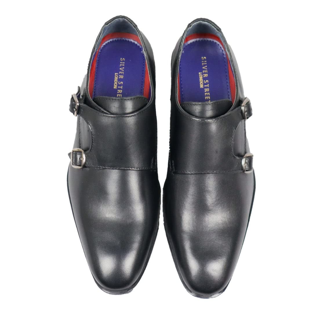 Silver Street London Bourne, Mocassini con Fibbia Uomo