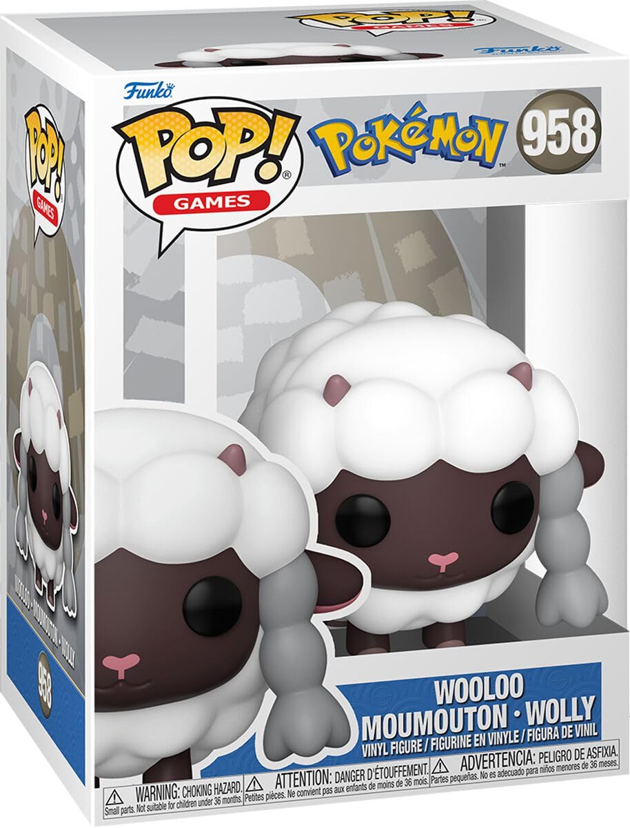 Wooloo (EMEA) Pokemon Funko Pop! Games Vinyl Figure #958
