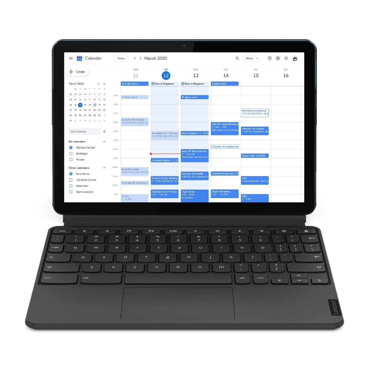 Amazon.com: Lenovo Chromebook Duet 2-in-1 Tablet 10.1