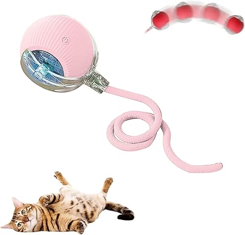 Miniatura 12 de Juguetes interactivos para gatos de interior, pelota de juguete interactiva para mascotas, pelota de juguete para gatos aburridos de interior, bola