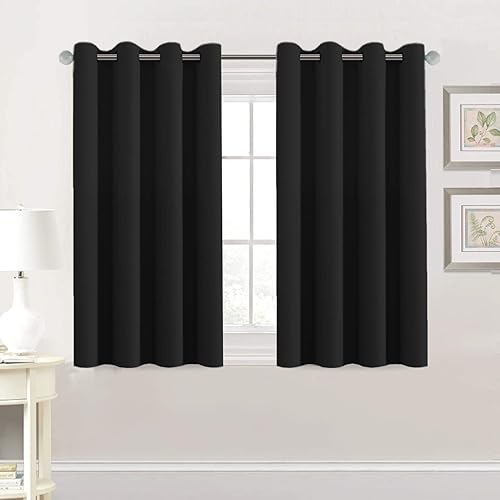 Miniatura 195 de H.Versailtex - Cortinas opacas con aislamiento térmico para oscurecer la habitación, cortinas extralargas, paneles con ojales