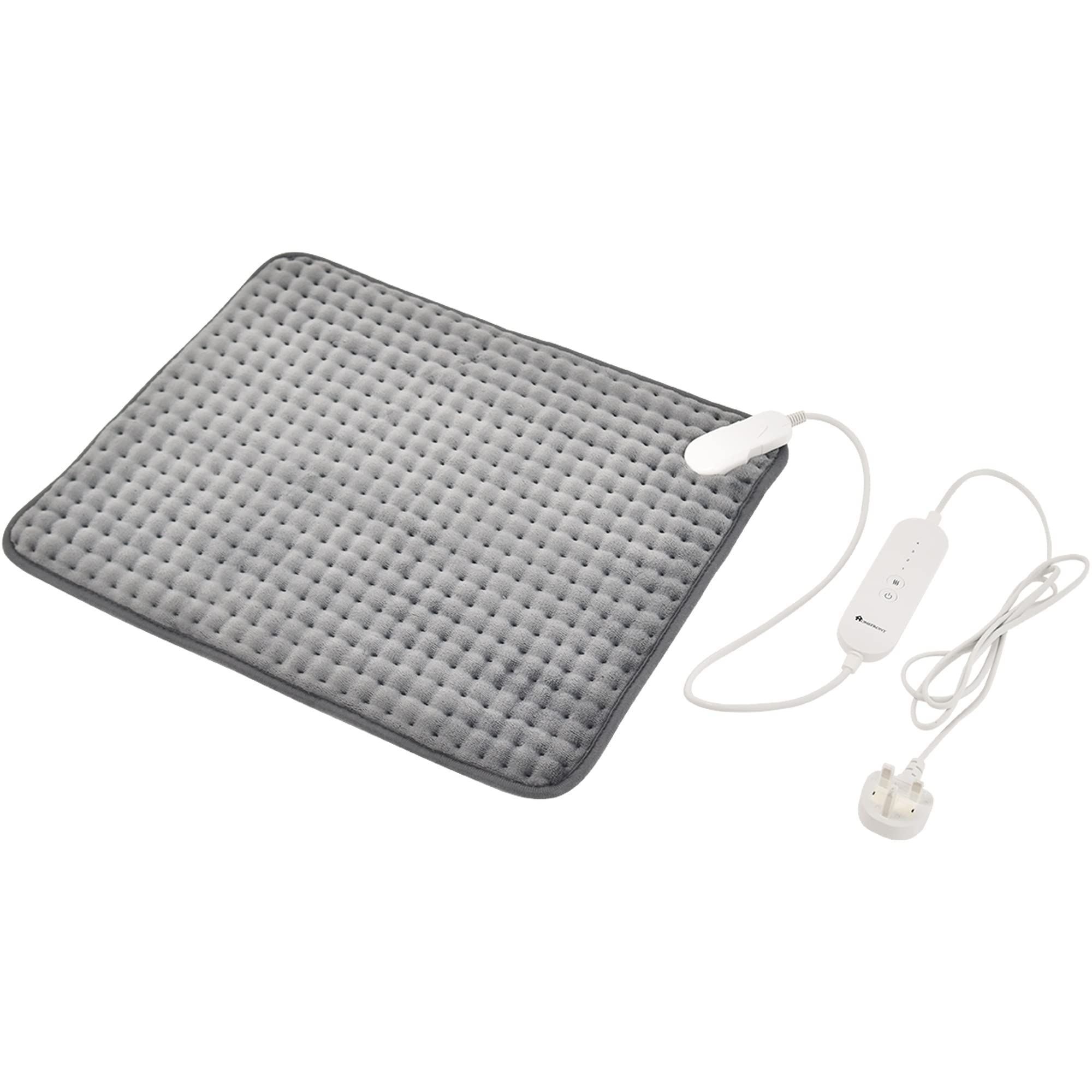 Homefront Luxurious,Almohadilla térmica eléctrica extragrande – 6 ajustes de calor – espalda, foot, artritis y período de dolor – Temporizador de apagado automático de seguridad – 50x48 centímetros