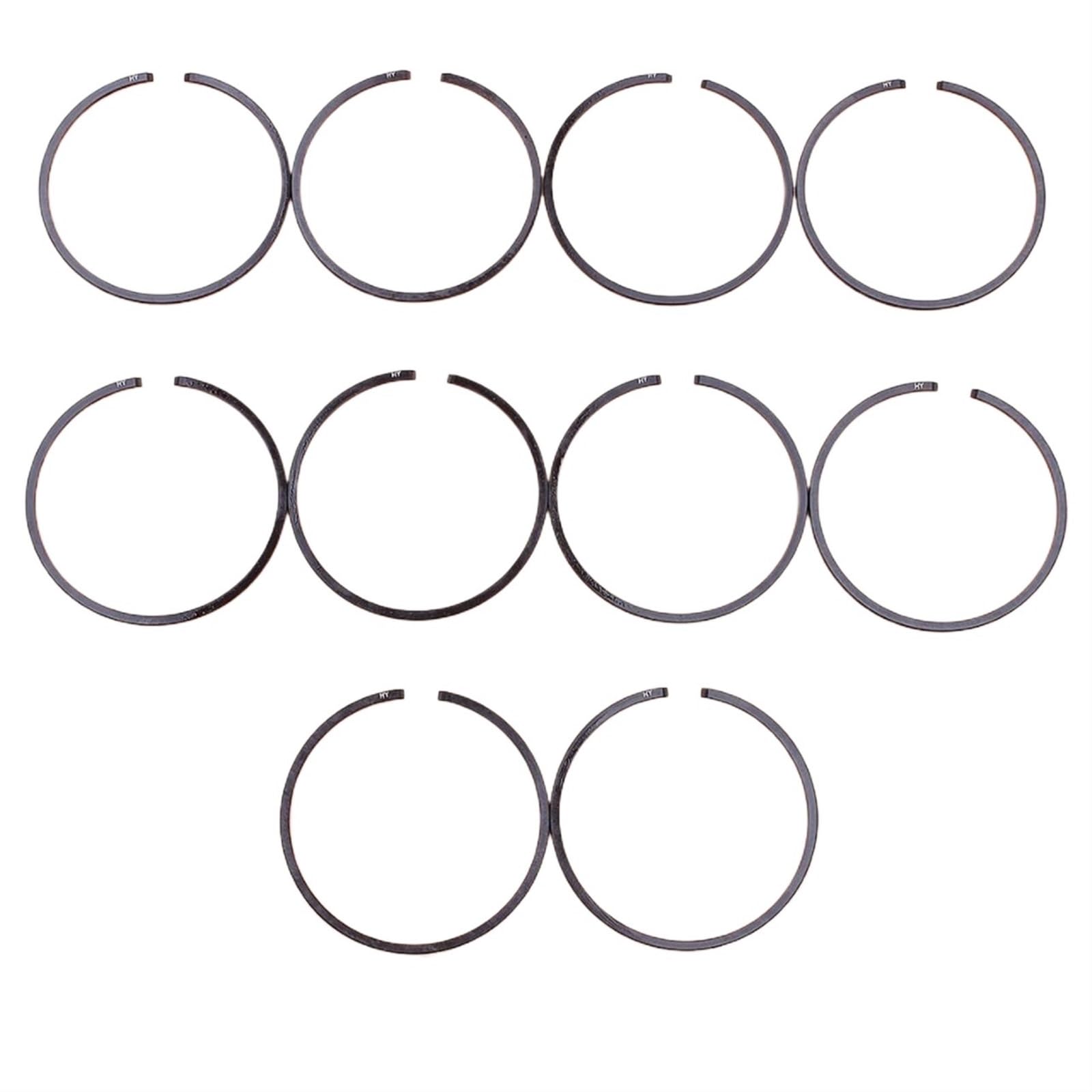 10 Stück Kolbenringe Für Stihl Kettensägen – 46 Mm X 1,2 Mm | Passend Für 034, MS191T, MS340, MS280 | OEM 1125 034 3003