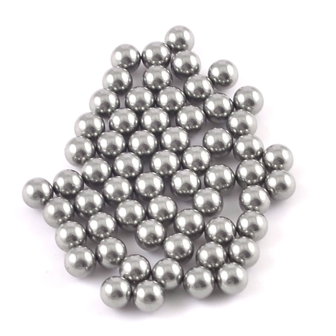 Ozkaksj 60 Pcs 4mm Dia Bicycle Steel Ball Replacement