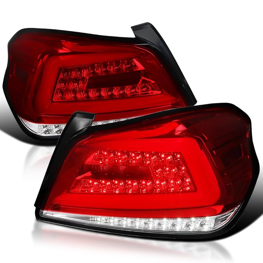 WRX SPORTS TAIL LAMP HAYABUSA サンライズレッド Liberal - Hayabusa WRX Sports Tail Lamps - Nengun Performance