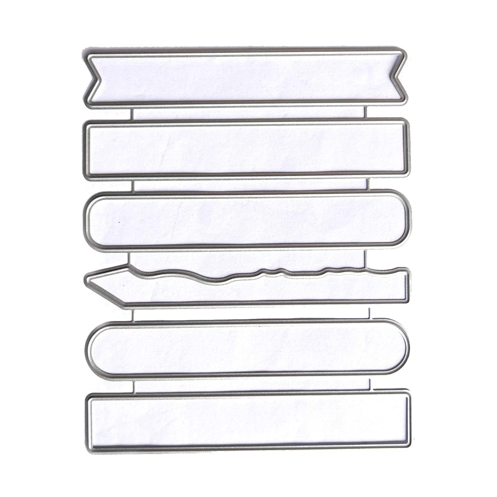 Fustelle quadrate per la creazione di biglietti, fustelle da taglio per fai da te, scrapbooking, album fotografici, decorazioni in rilievo, per realizzare biglietti