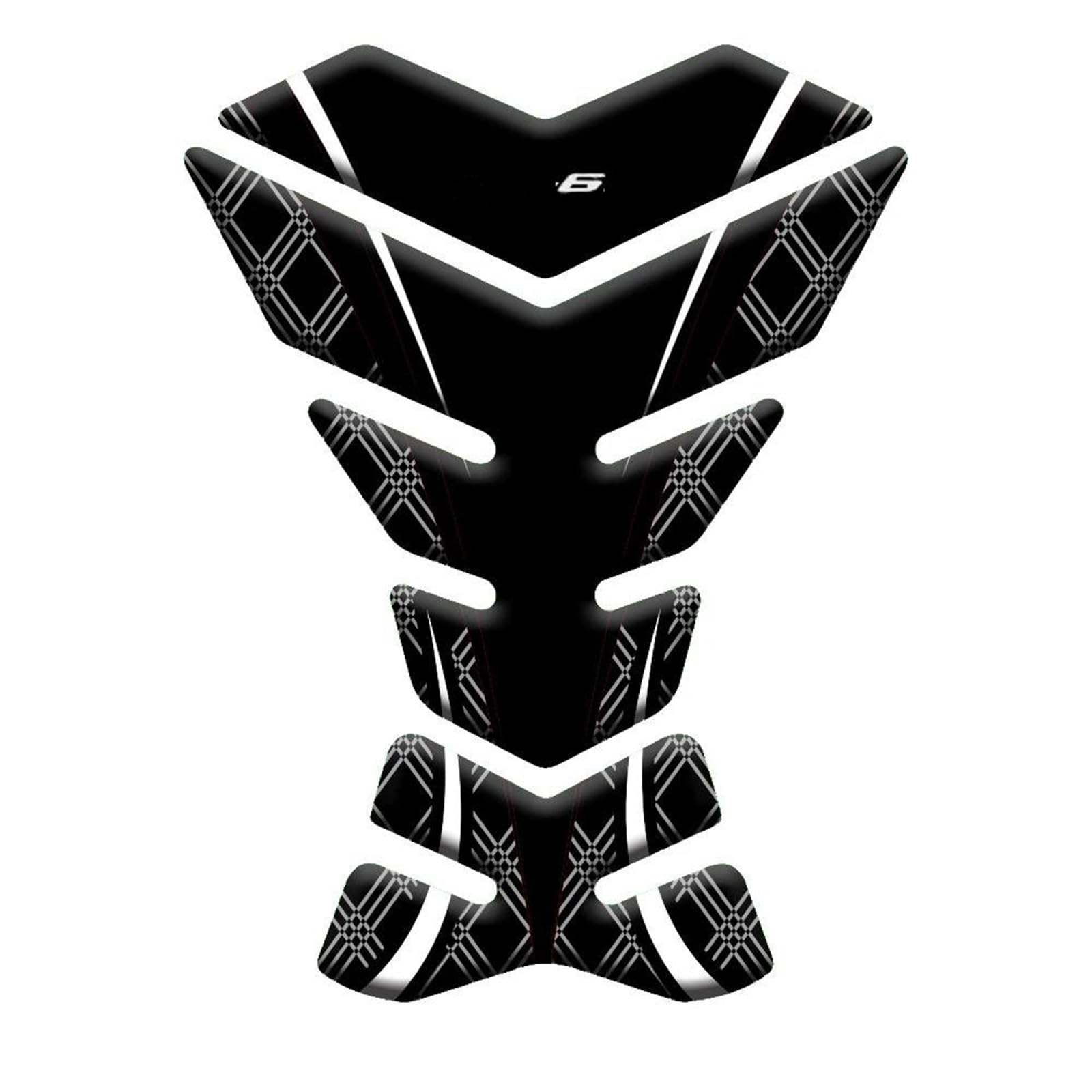 Ysdsls Color14 Motorcycle Stickers Tank Pad Sticker Protector Decals Case For Kawasaki For Er6n For Er-6N Tankpad(Color14)