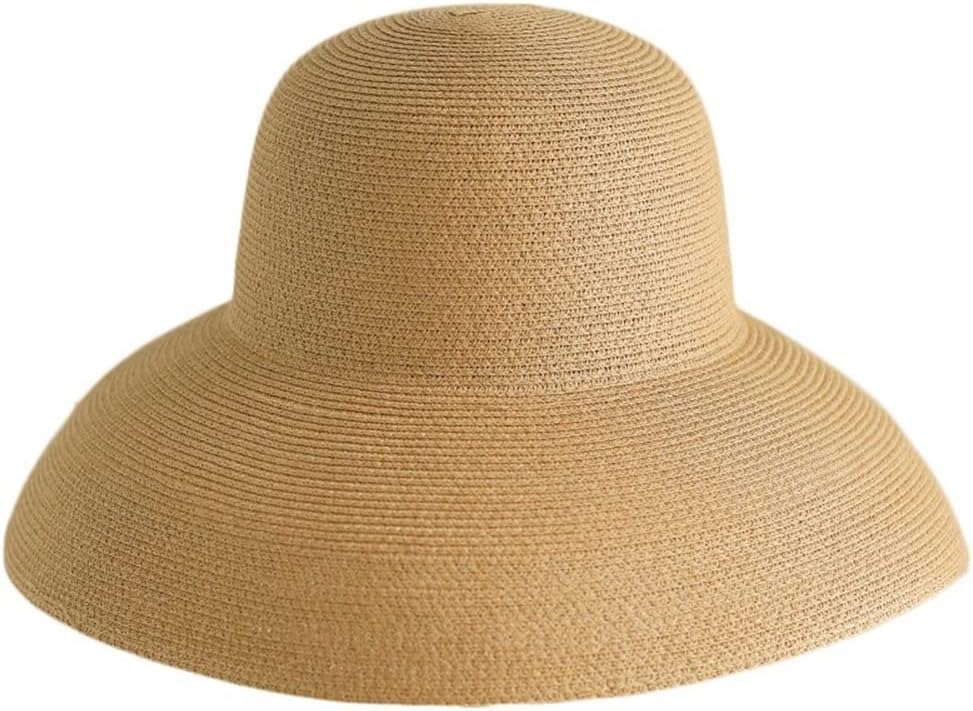 Floppy Wide Brim Summer Beach Straw Hat UPF Straw Sun Hat for Women Girl - Image 5