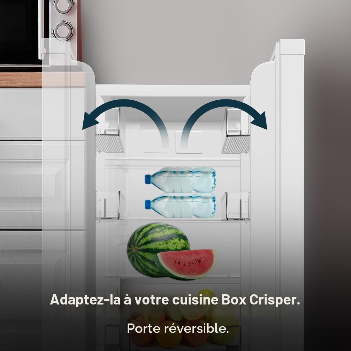 Cecotec Réfrigérateur Compact Bolero CoolMarket TT 114 L Blanc 114L Classe E