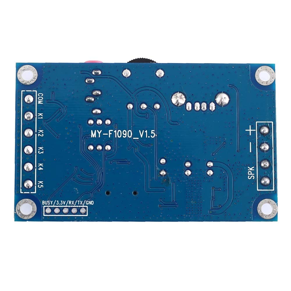 Modulo Audio WAV MP3 Music Voice Player Scheda Programmabile 10W DC 12V-24V Supporto TF Card U-Disk