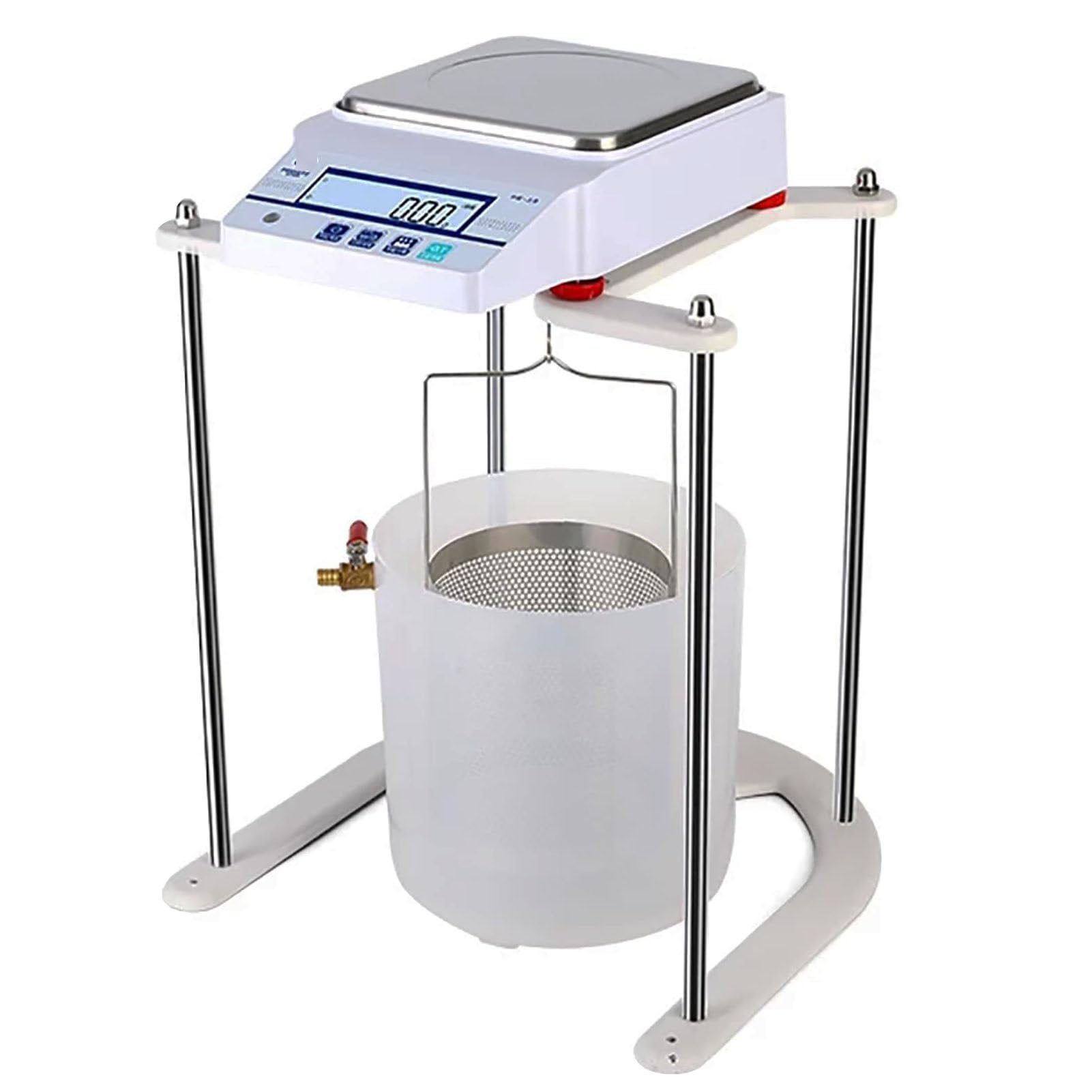 LYAYYDS Hydrostatic Balance 0.01g Accuracy – Digital Lab Scale for Solid Density & Volume Measurement, Precision Underwater Weighing Scale, 7.4V Lithium Battery 2000g