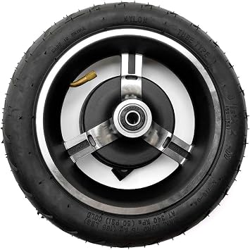 8.5 Inch Drum Brake Wheel for Electric Scooter 8 1/2 x 2 Inflated Wheel with Drum Brake and Axle Brake Cable