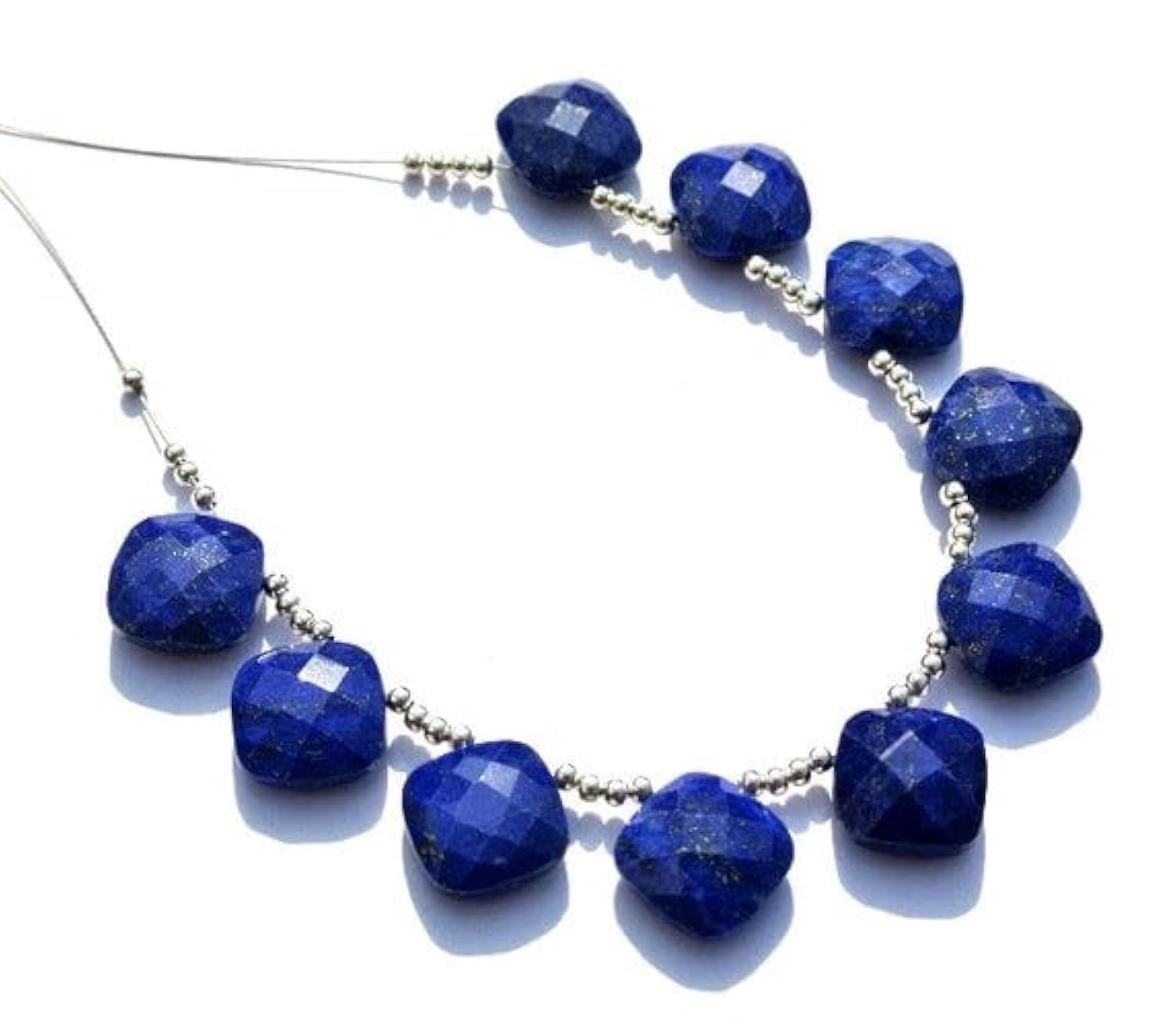 Lapis-lazuli véritable 12mm pour éliminer les imperfections de vos bijoux faits main LKBEADS