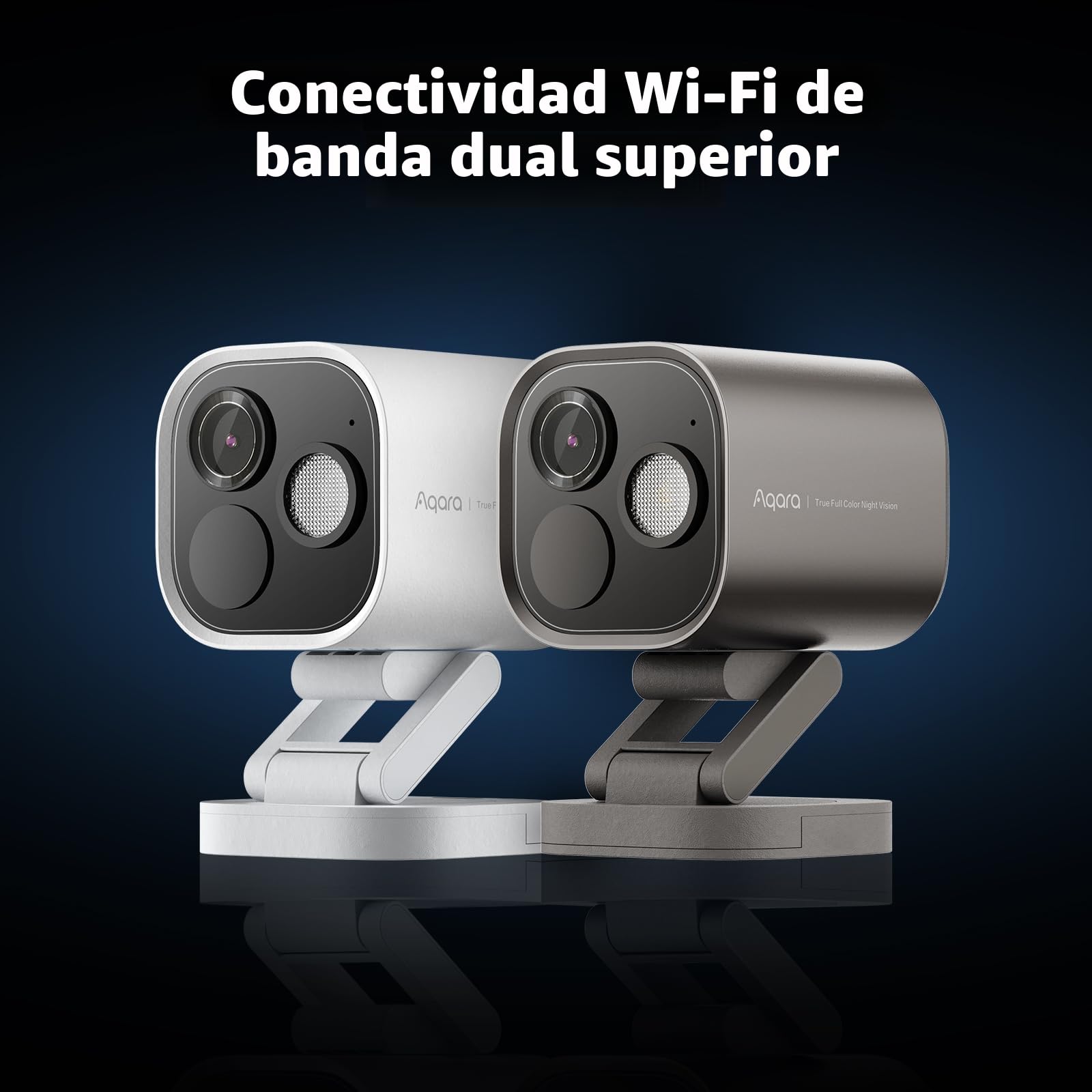 Aqara Cámara Hub G5 Pro WiFi, HomeKit Secure Video, 2,4/5 GHz WiFi, Blanco | Enrutador de Borde Thread, 4MP Camara Vigilancia Exterior,Visión Nocturna Color, Thread/Zigbee, Compatible Alexa, Google Home