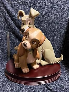 Amazon.co.jp: わんわん物語 レディ＆トランプ ビッグフィギュア 50