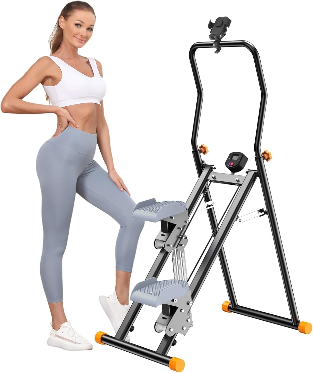 Ini Stepper Con Fasce Di Resistenza, Ini Stepper Per Sollevaento Scale, Stepper Per Esercizi
