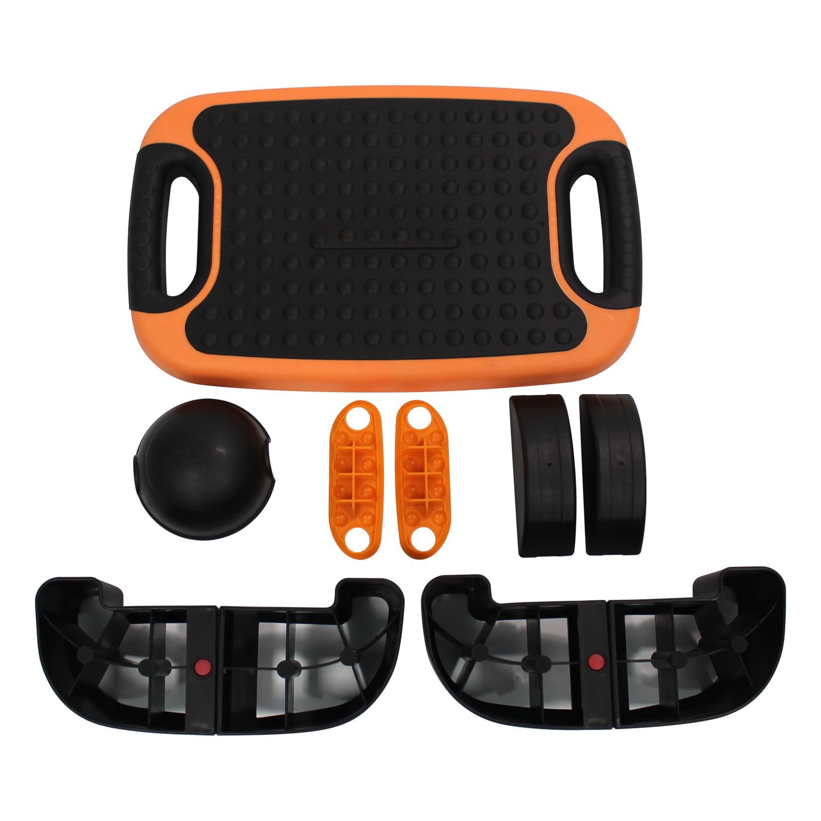 Slant Board Stepper, piattaforma di equilibrio regolabile con superficie antiscivolo, elevata capacità di carico per la forza del core, squat, esercizi a gradini, regolazione a tre strati
