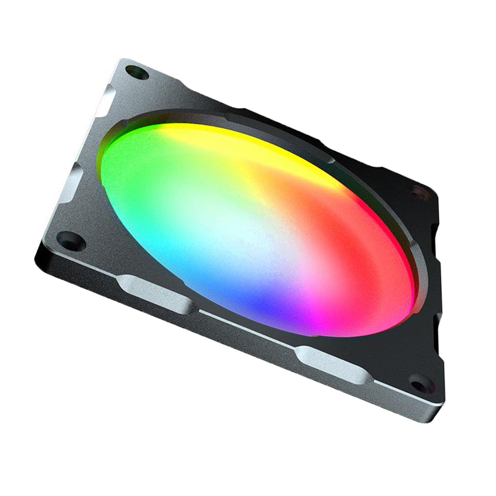 super silent led rgb pc case cooling fan radiator high-speed high-brightness 12cm| computer case fans| fans, heat sinks & cooling | computer components & parts |computers/tablets networking